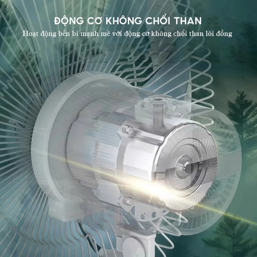 Quạt tích điện thông minh trên Amazon