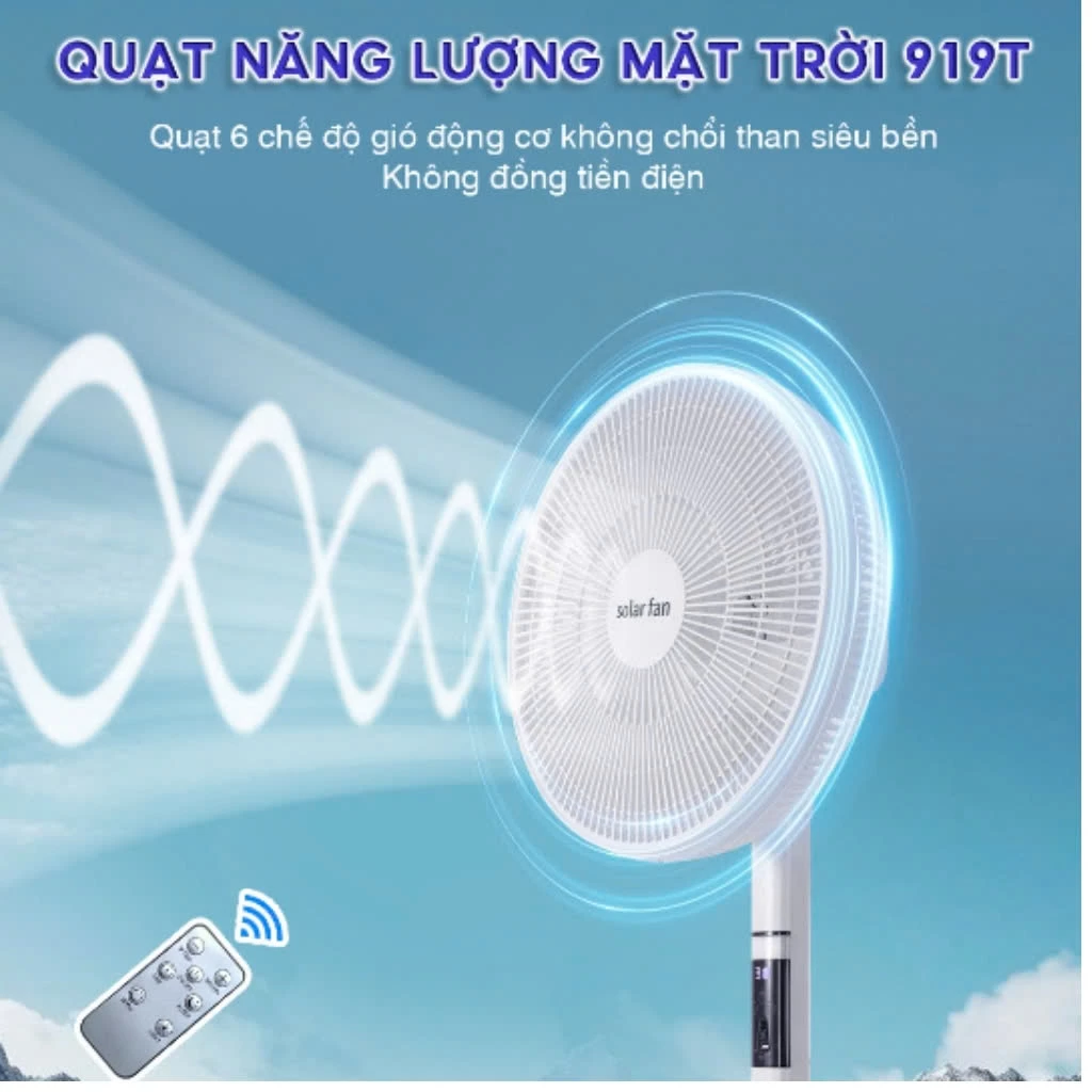Quạt tích điện thông minh trên Amazon